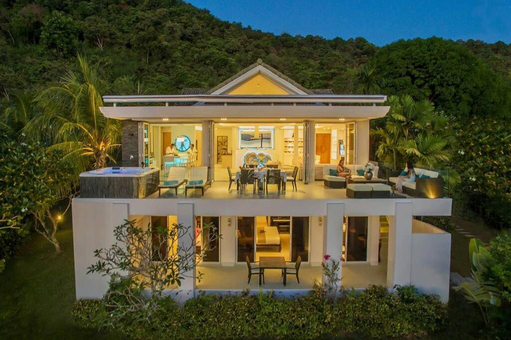 Villa Nirvana - Beachfront Tropical Chic 4Br Haven In Cape Panwa, Phuket Ban Ao Makham Exterior photo